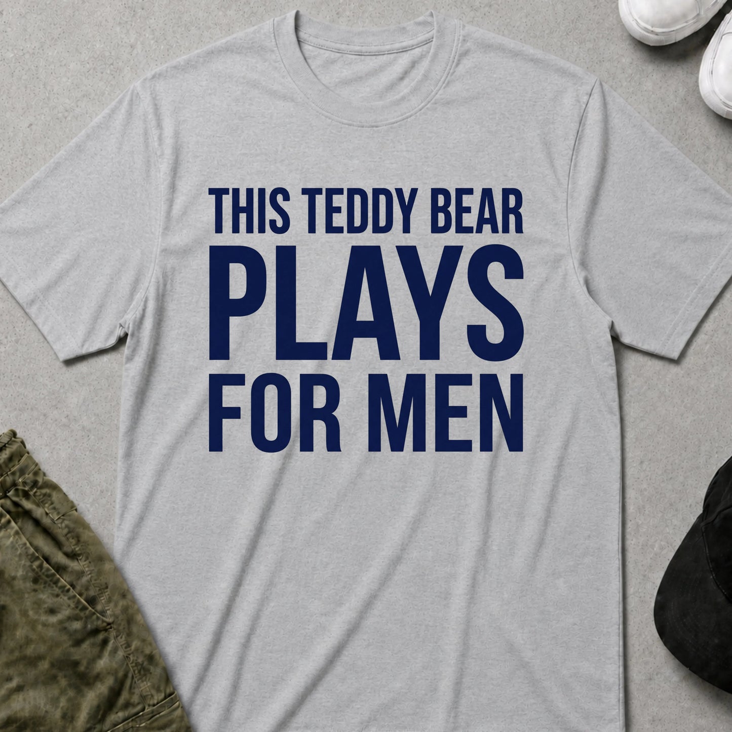 Plays with Men T-Shirt Sport Grey