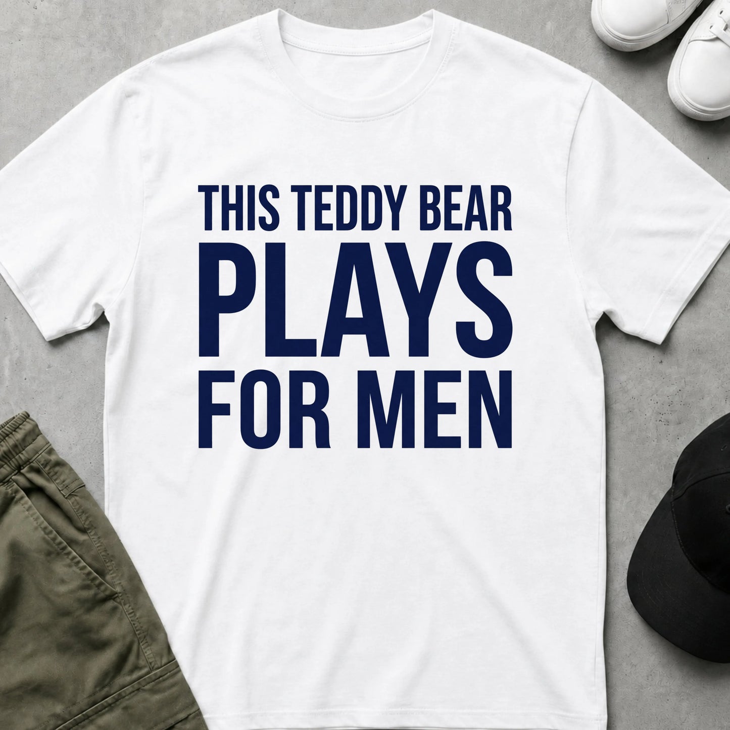 Plays with Men T-Shirt White