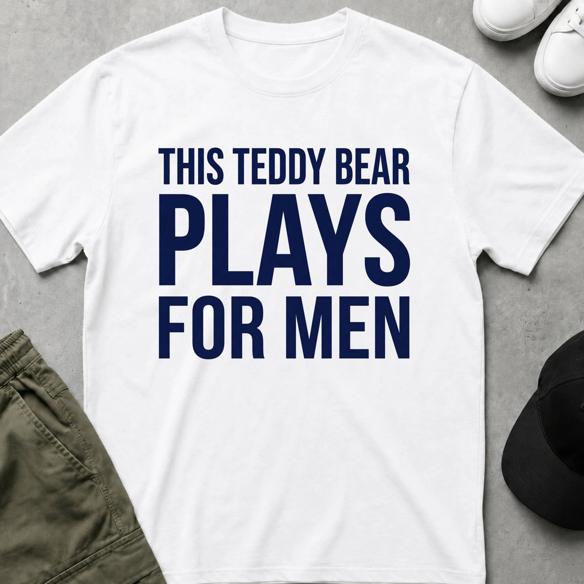 Plays with Men T-Shirt White