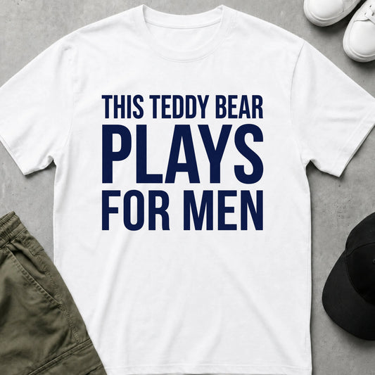 Plays with Men T-Shirt White