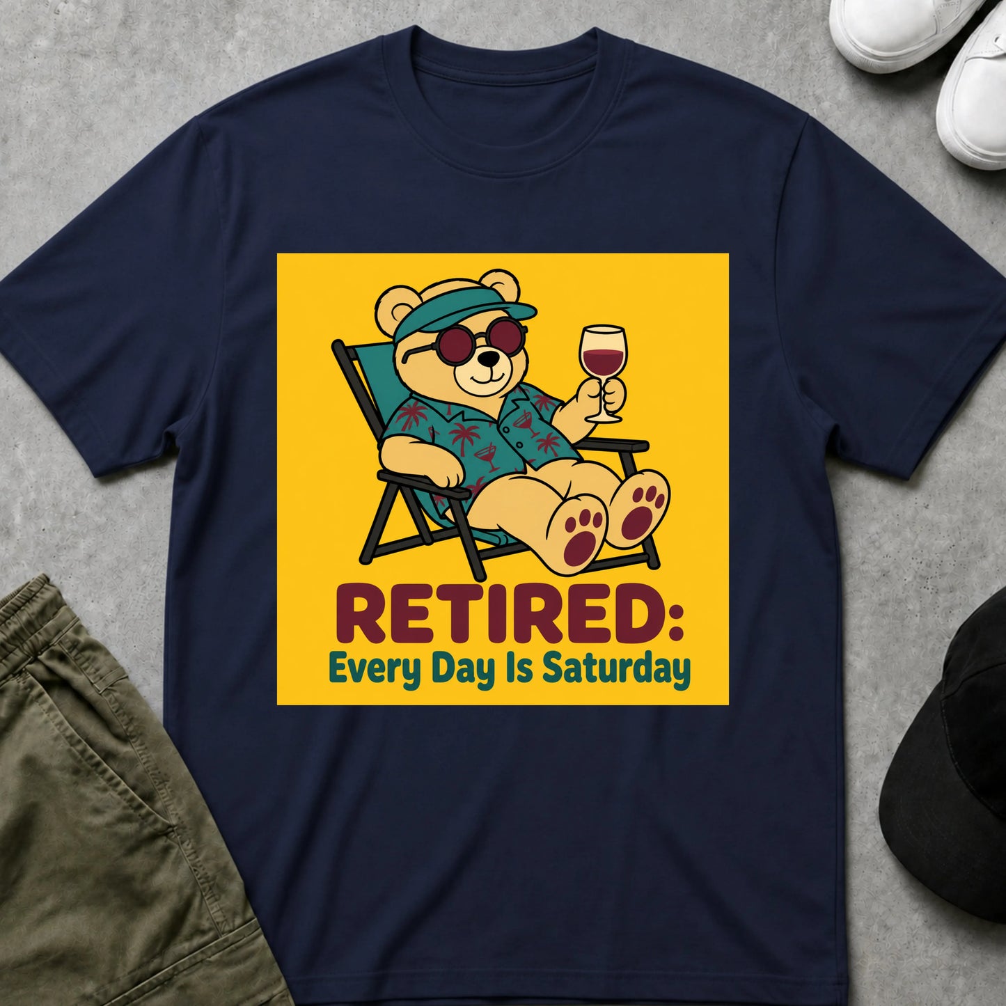 Retired T-Shirt Navy