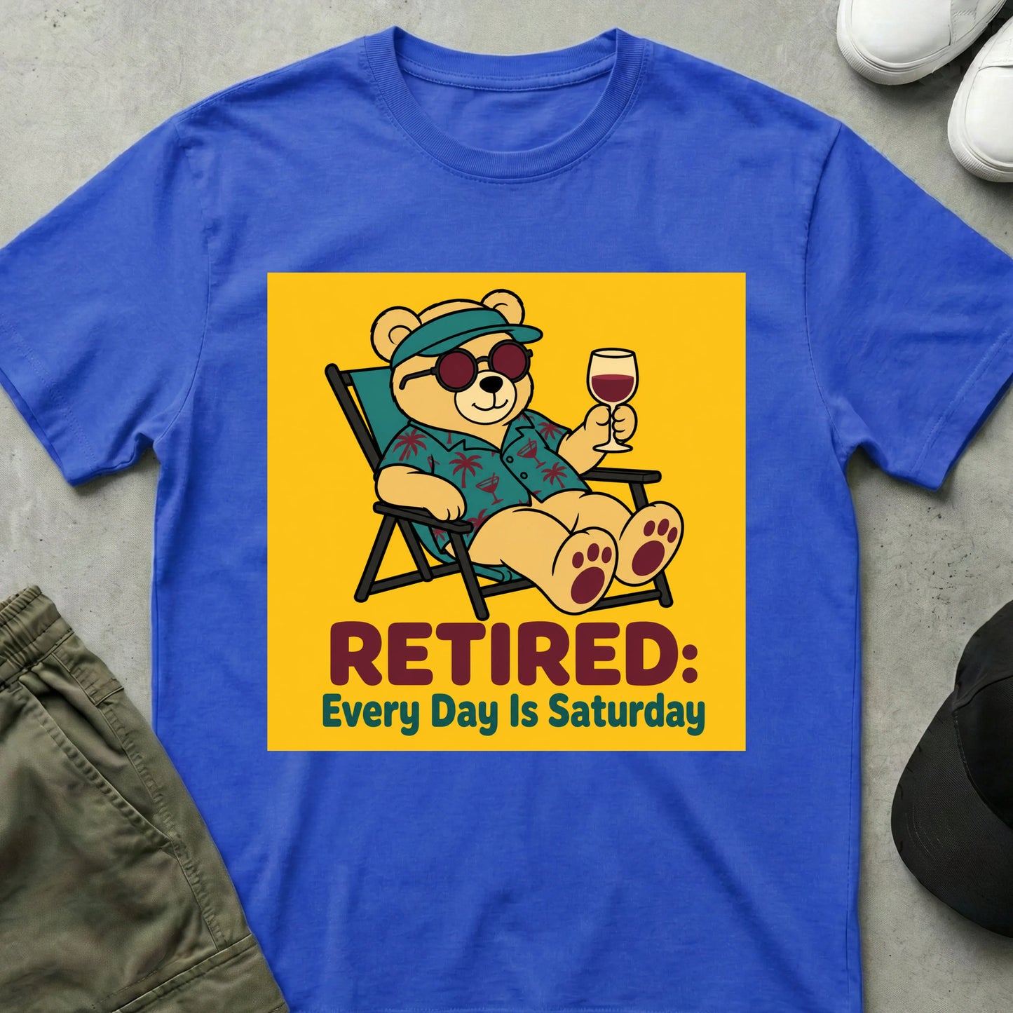 Retired T-Shirt Royal