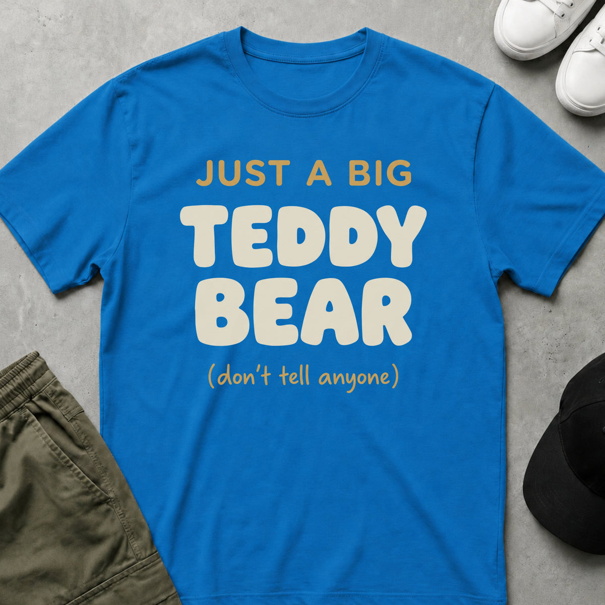 Undercover Teddy T-Shirt Sapphire