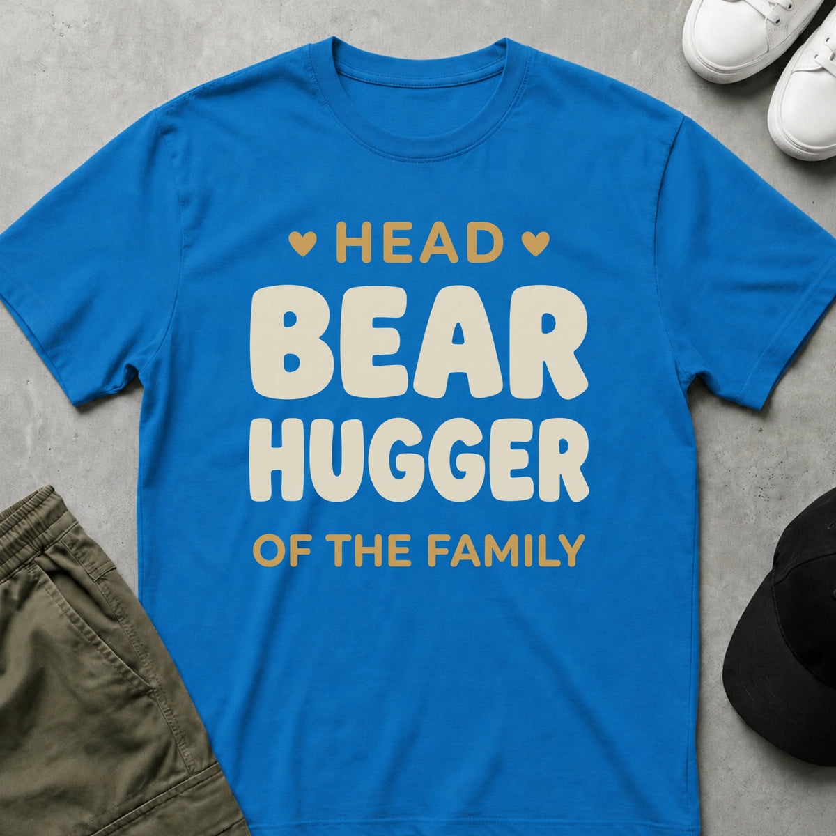 Chief Hug Officer T-Shirt Sapphire
