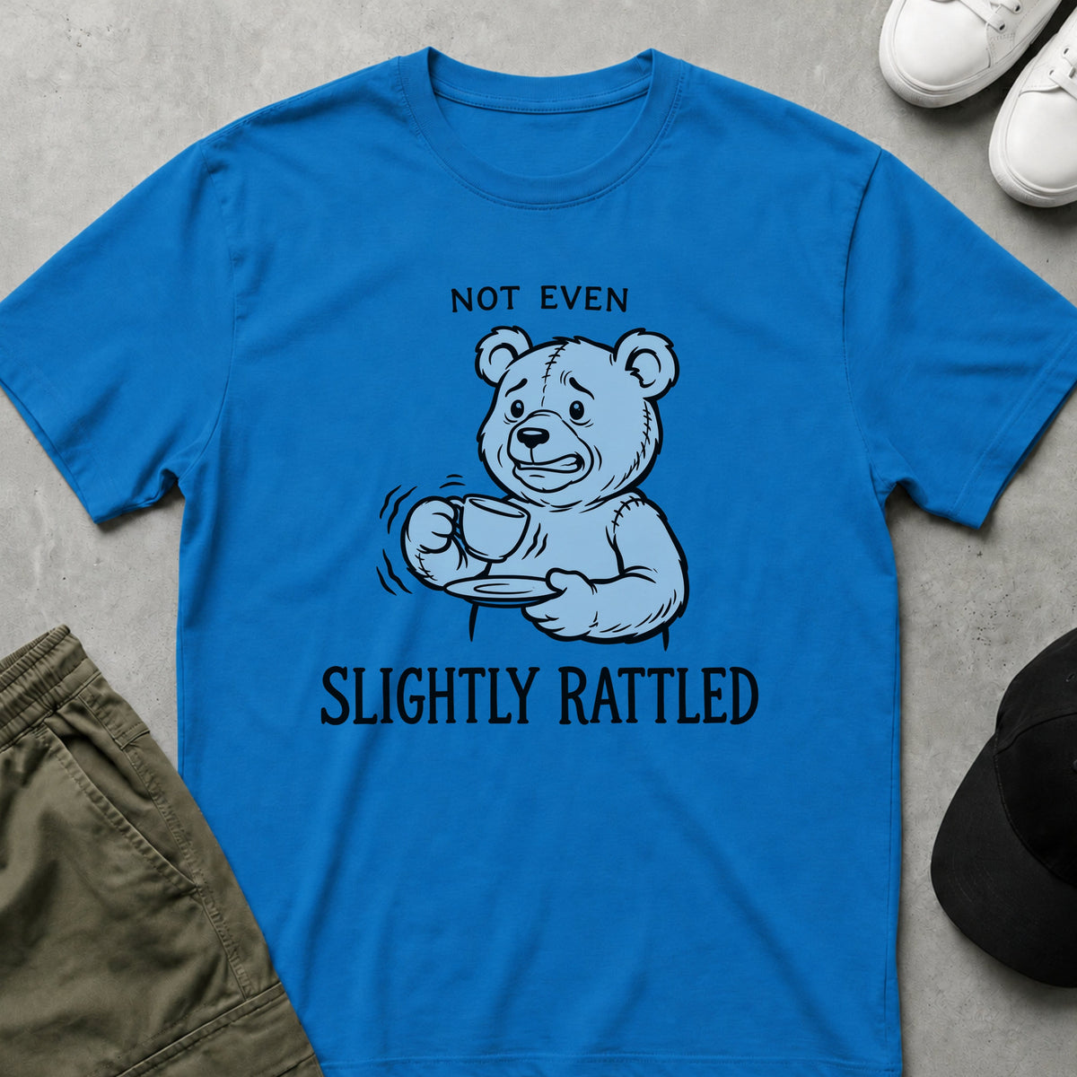 Slightly Rattled T-Shirt Sapphire