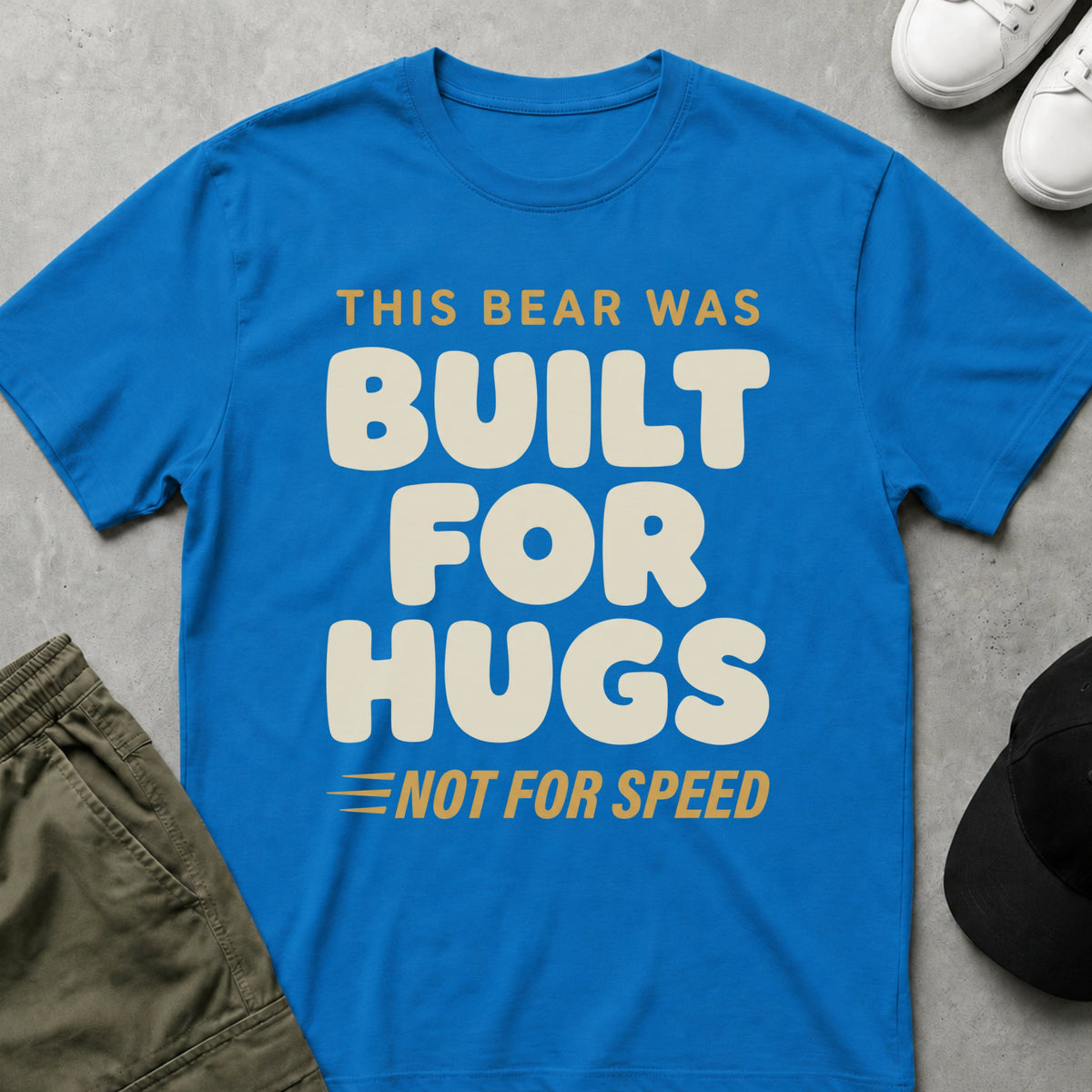 Hug Machine T-Shirt Sapphire