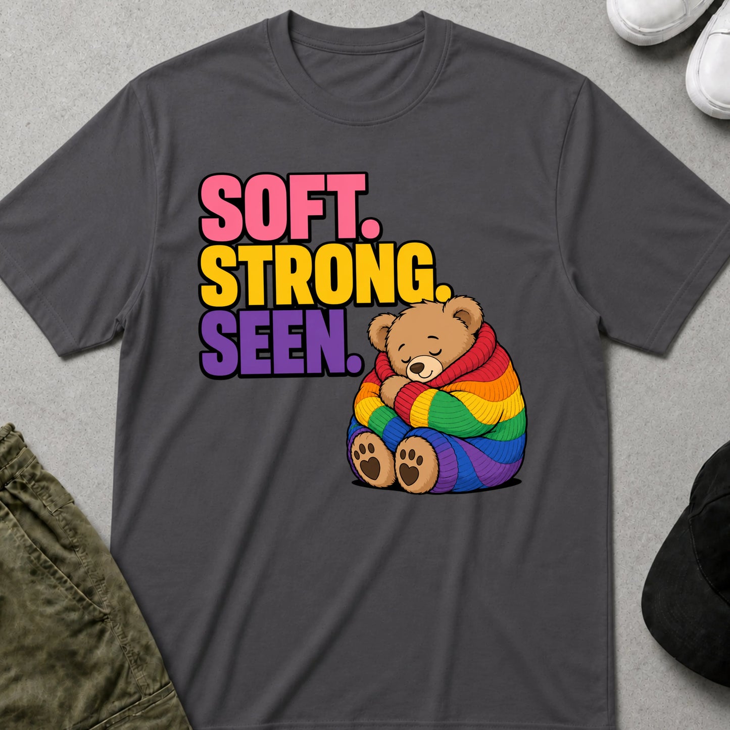 Seen T-Shirt Charcoal