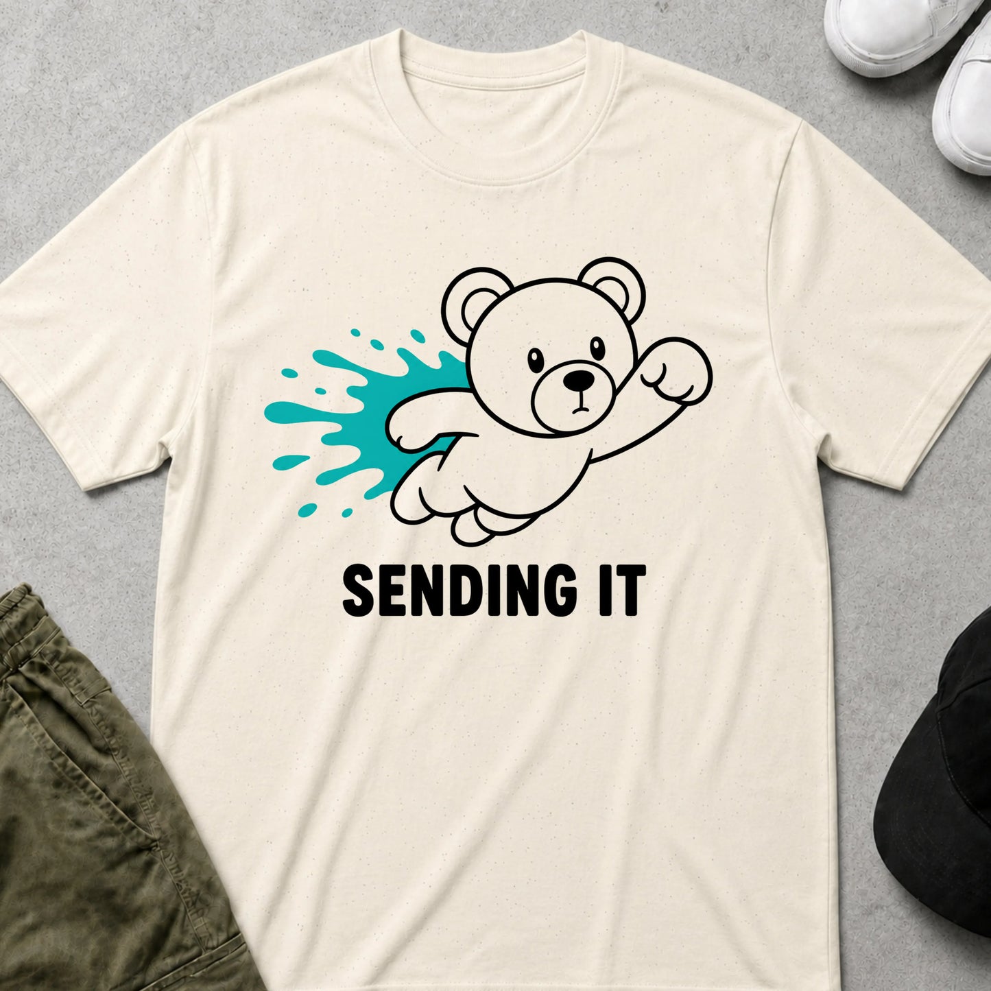 Sending it T-Shirt Natural