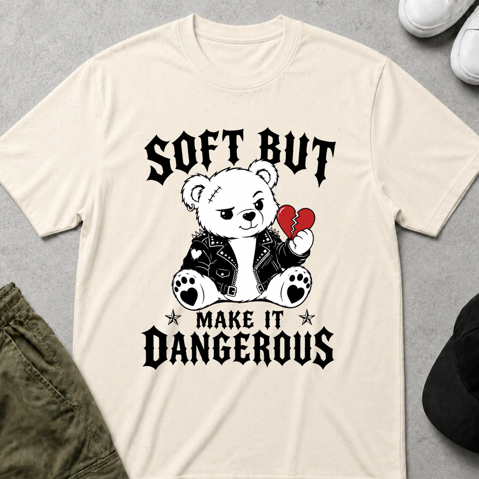 Soft but Dangerous T-Shirt Natural