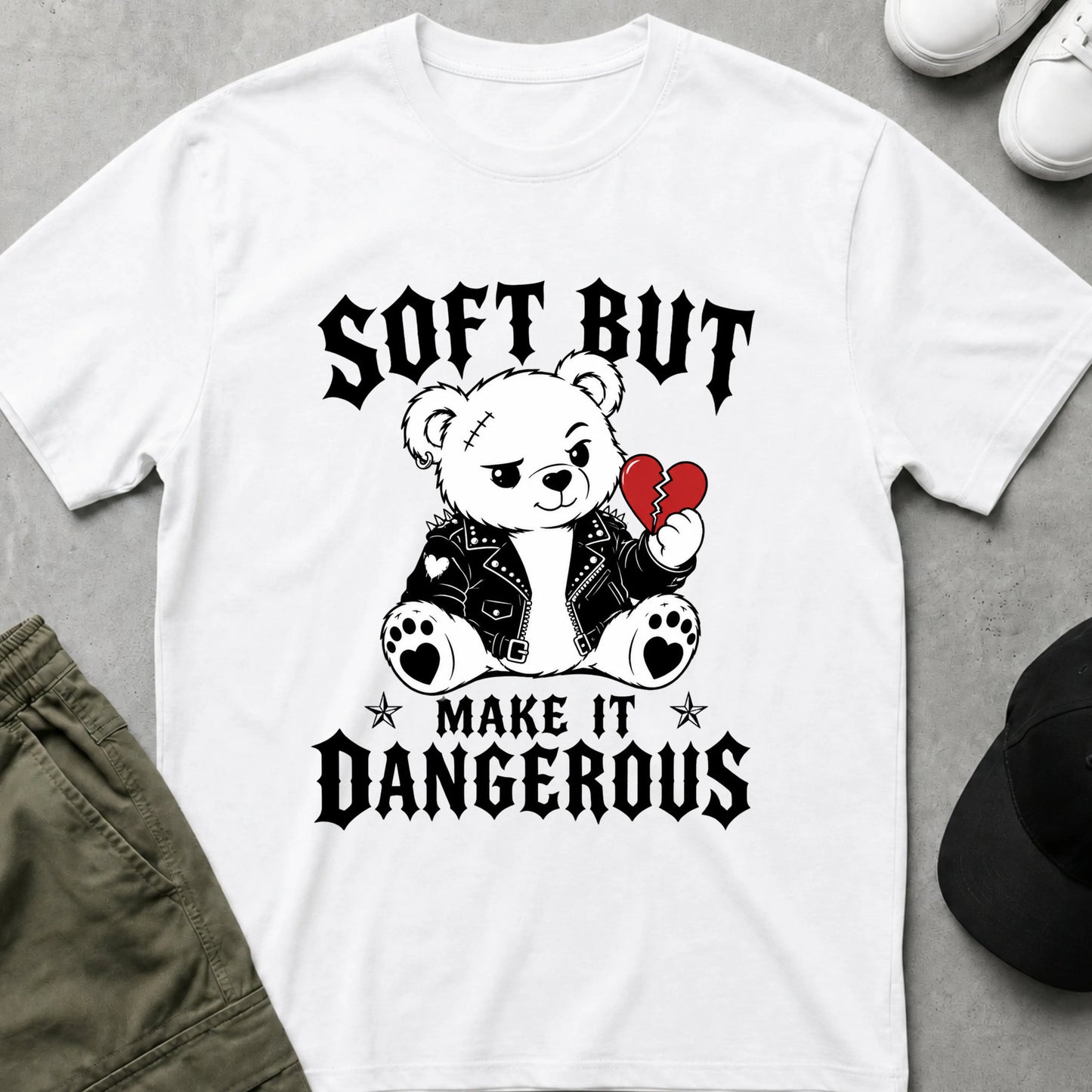 Soft but Dangerous T-Shirt White