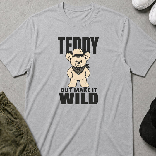 Cool Teds Teddy-Bear Teddy Wild T-Shirt Sport Grey / S