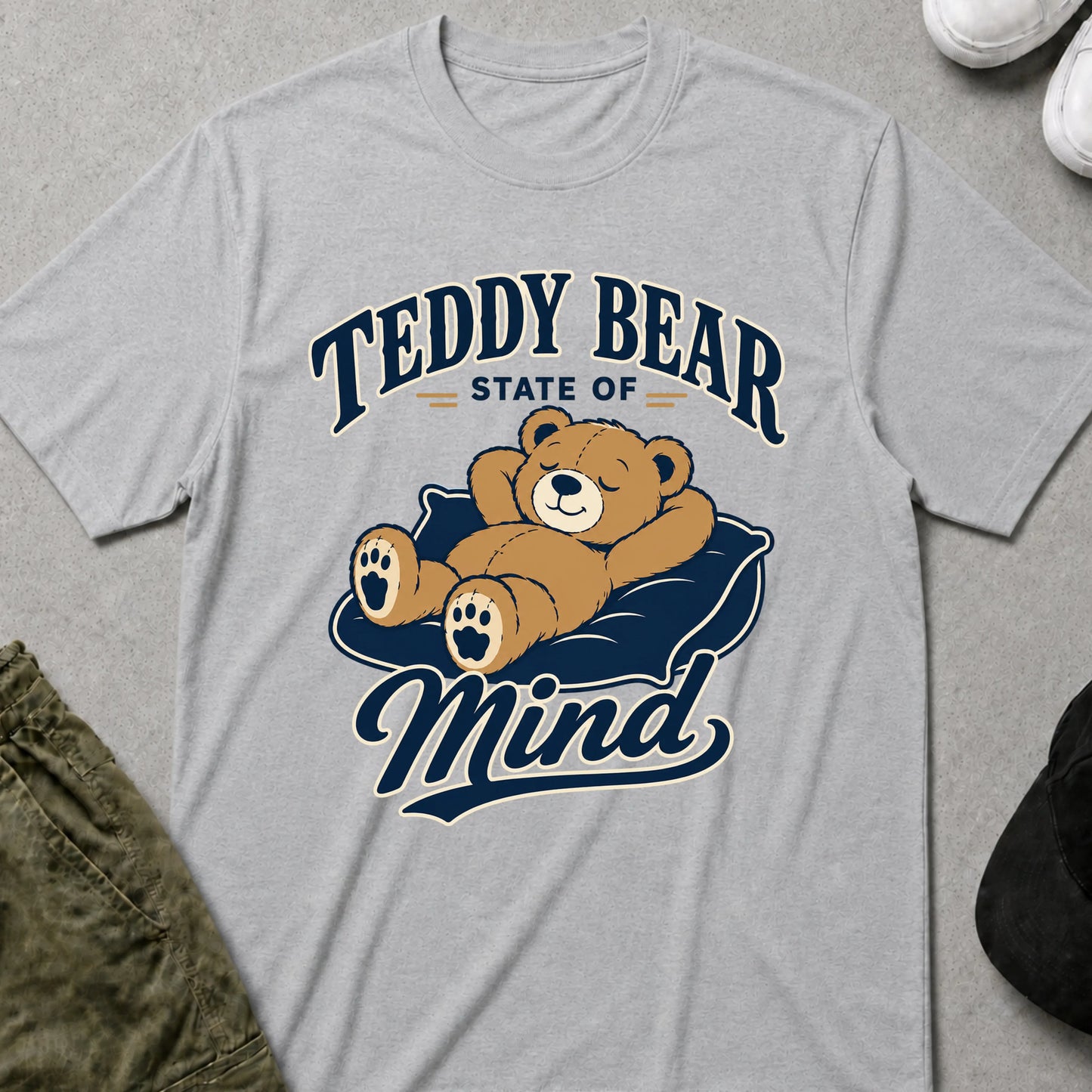 State of Mind T-Shirt Sport Grey