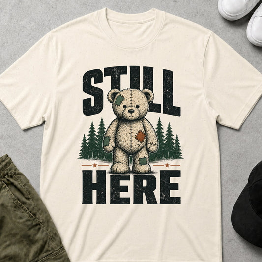 Steady Teddy T-Shirt Natural