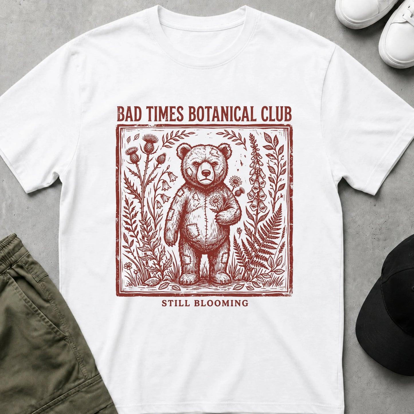 Still Blooming T-Shirt White