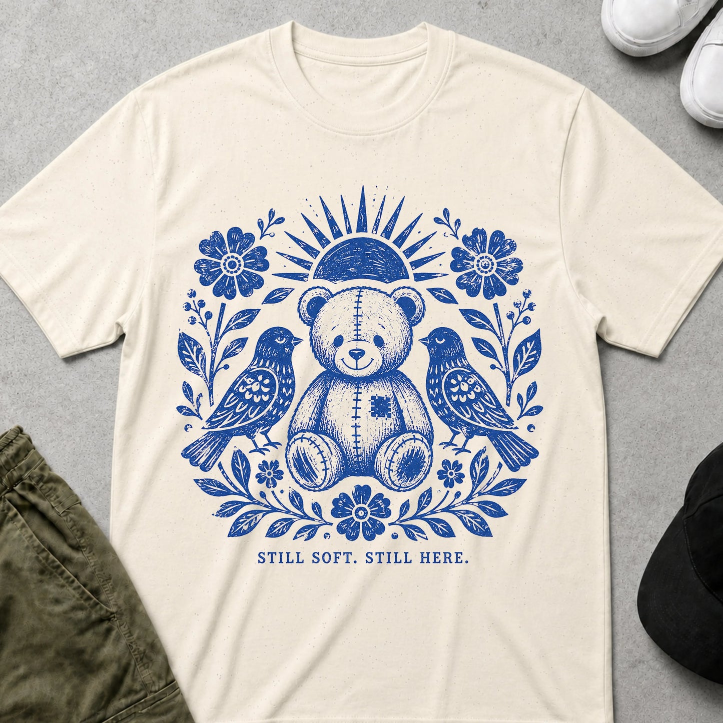 Still Soft, Still Here T-Shirt Natural