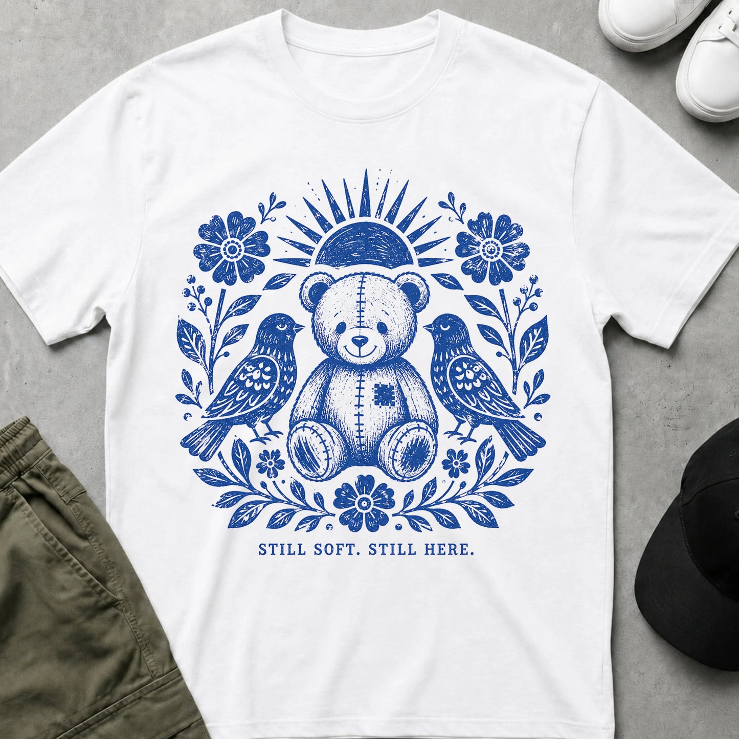 Still Soft, Still Here T-Shirt White