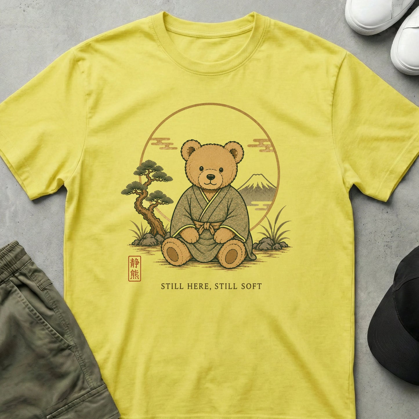 Still T-Shirt Cornsilk
