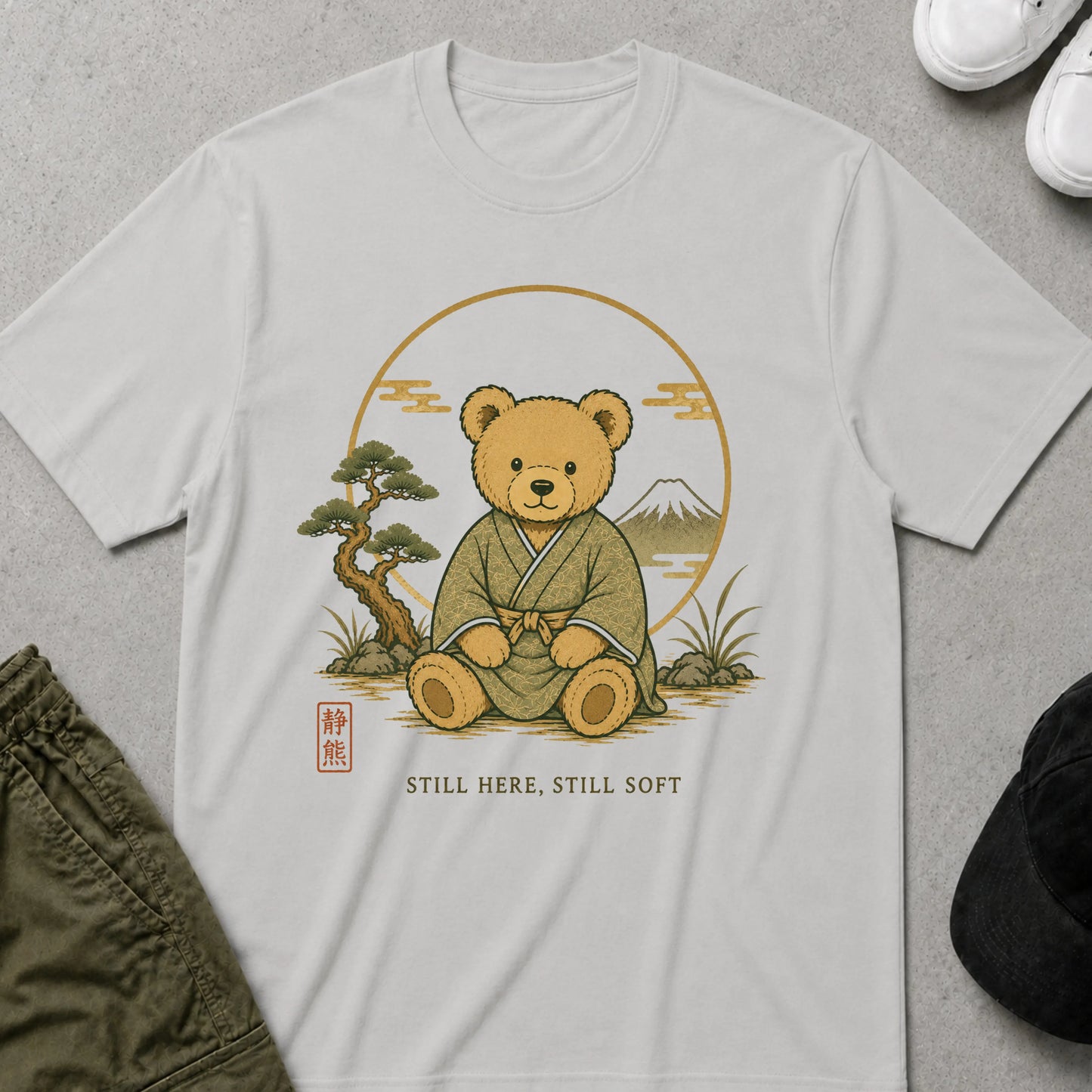 Still T-Shirt Ice Grey