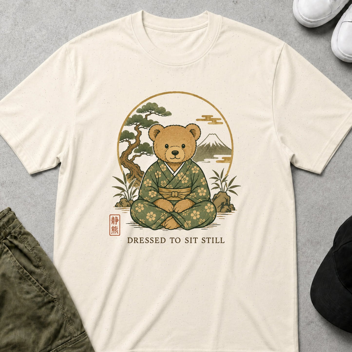 Stillness T-Shirt Natural