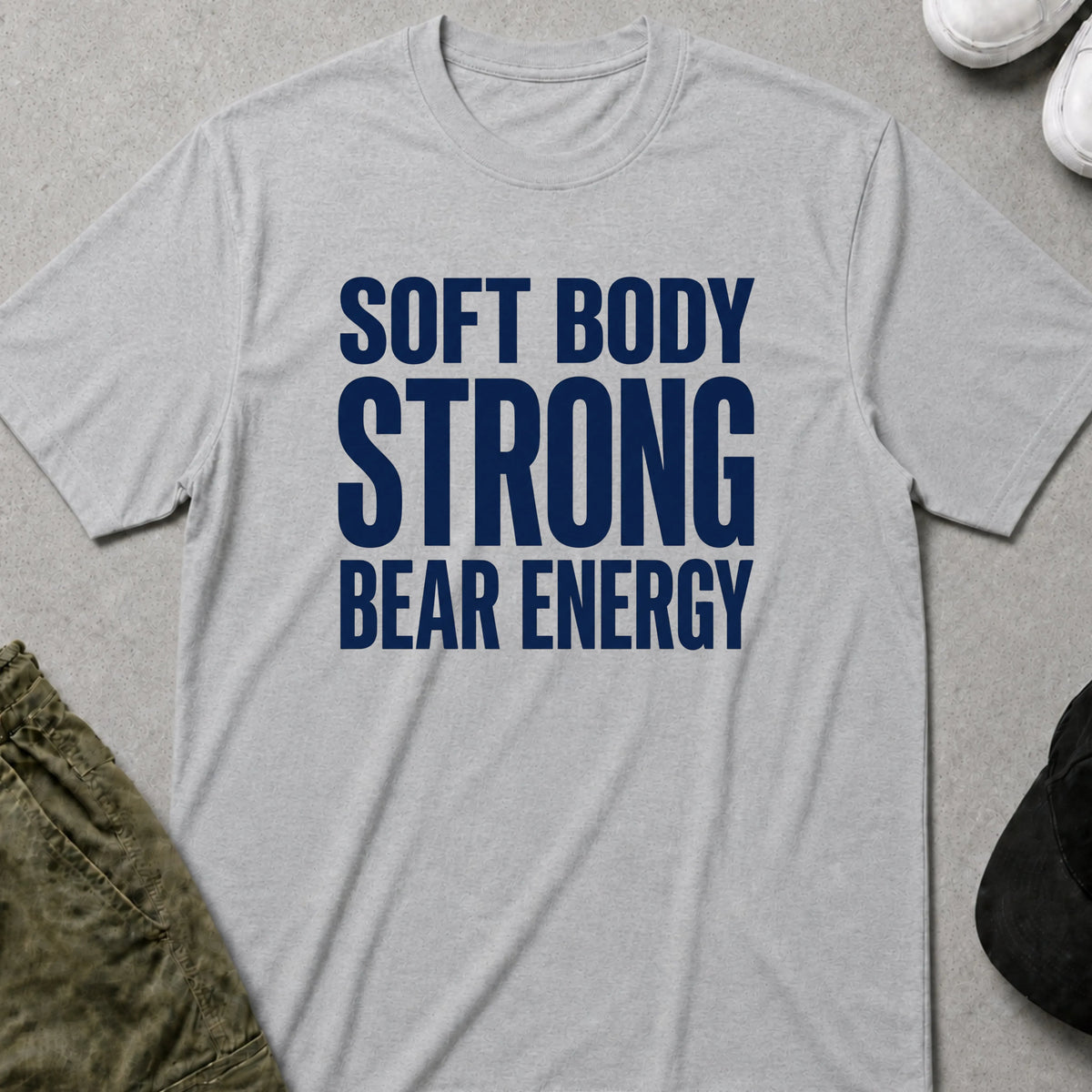 Strong Energy T-Shirt Sport Grey