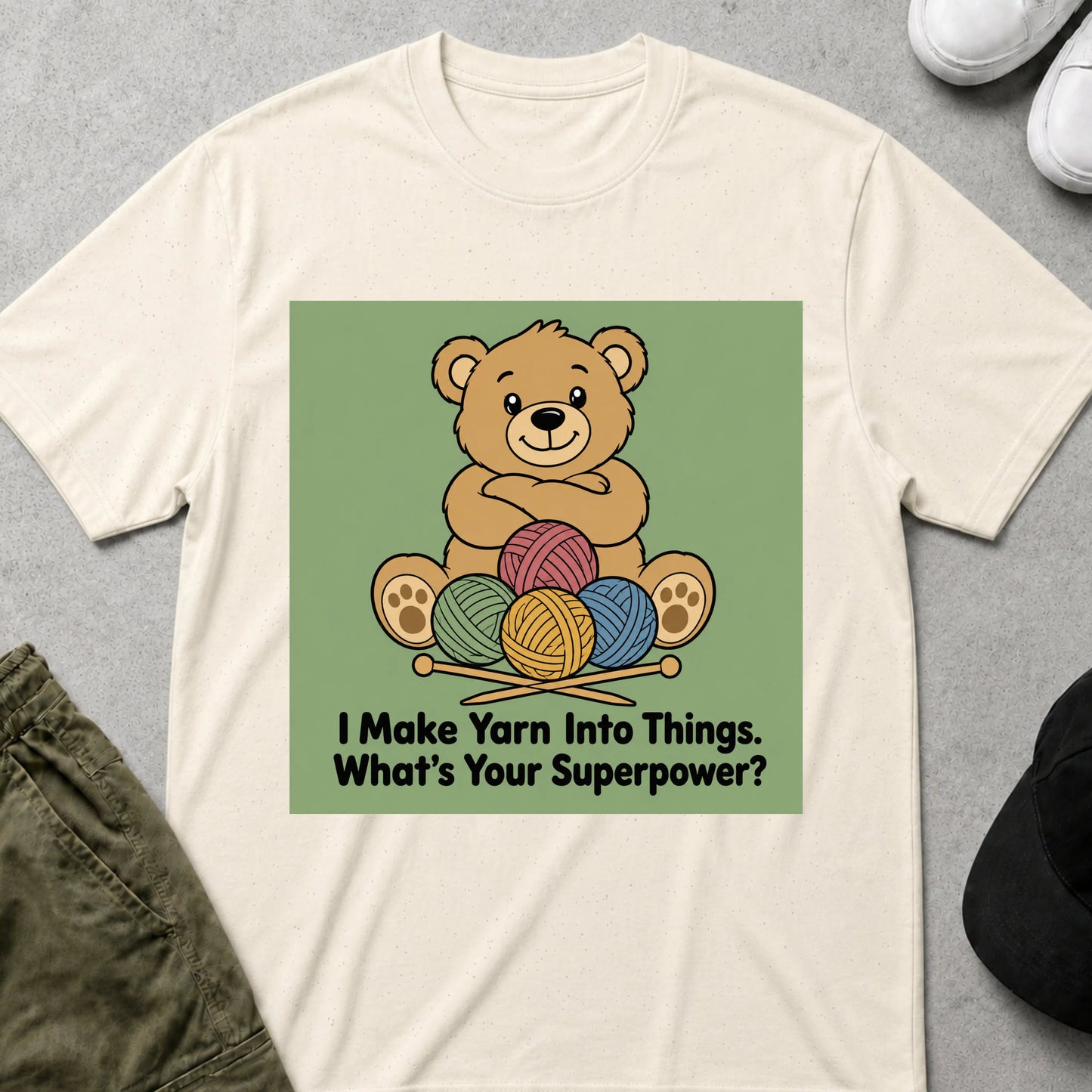 Superpower T-Shirt Natural