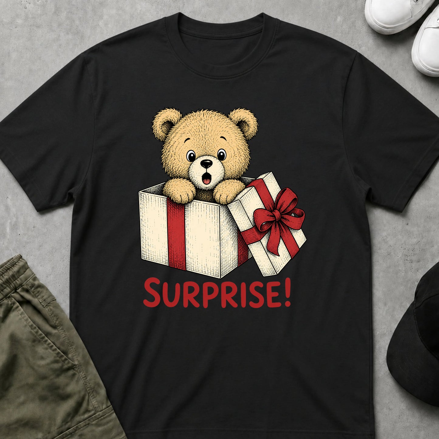 Surprise T-Shirt Black
