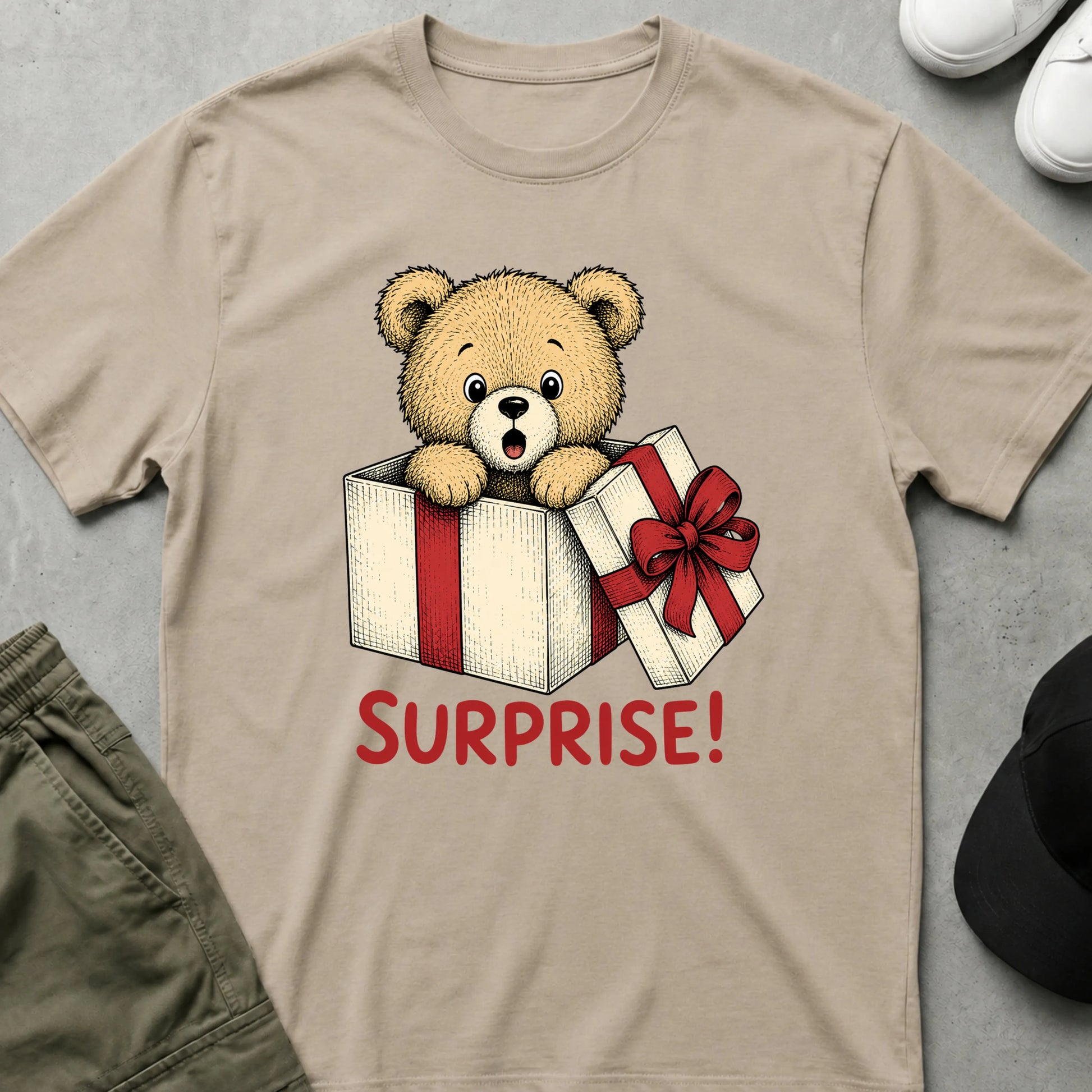 Surprise T-Shirt Sand
