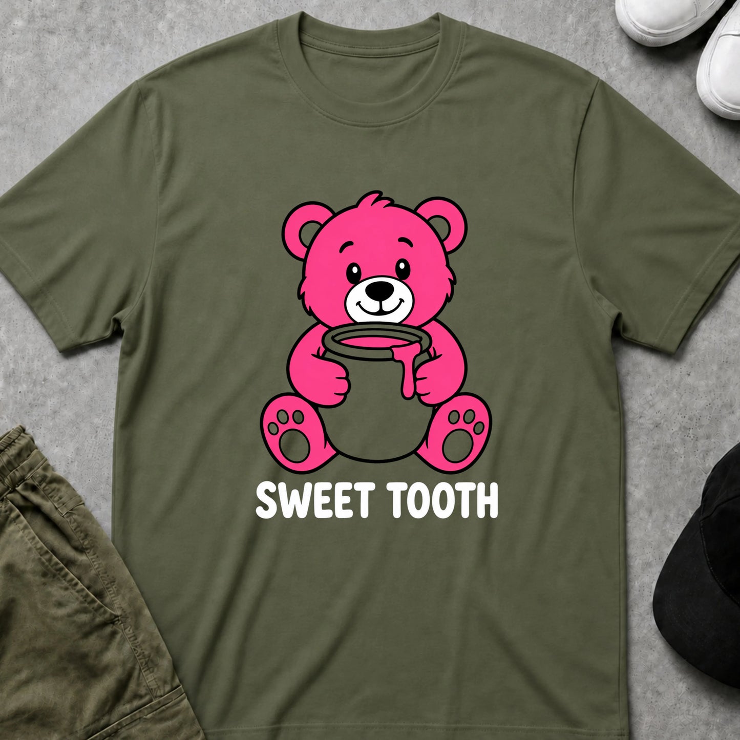 Sweet Tooth T-Shirt Military Green