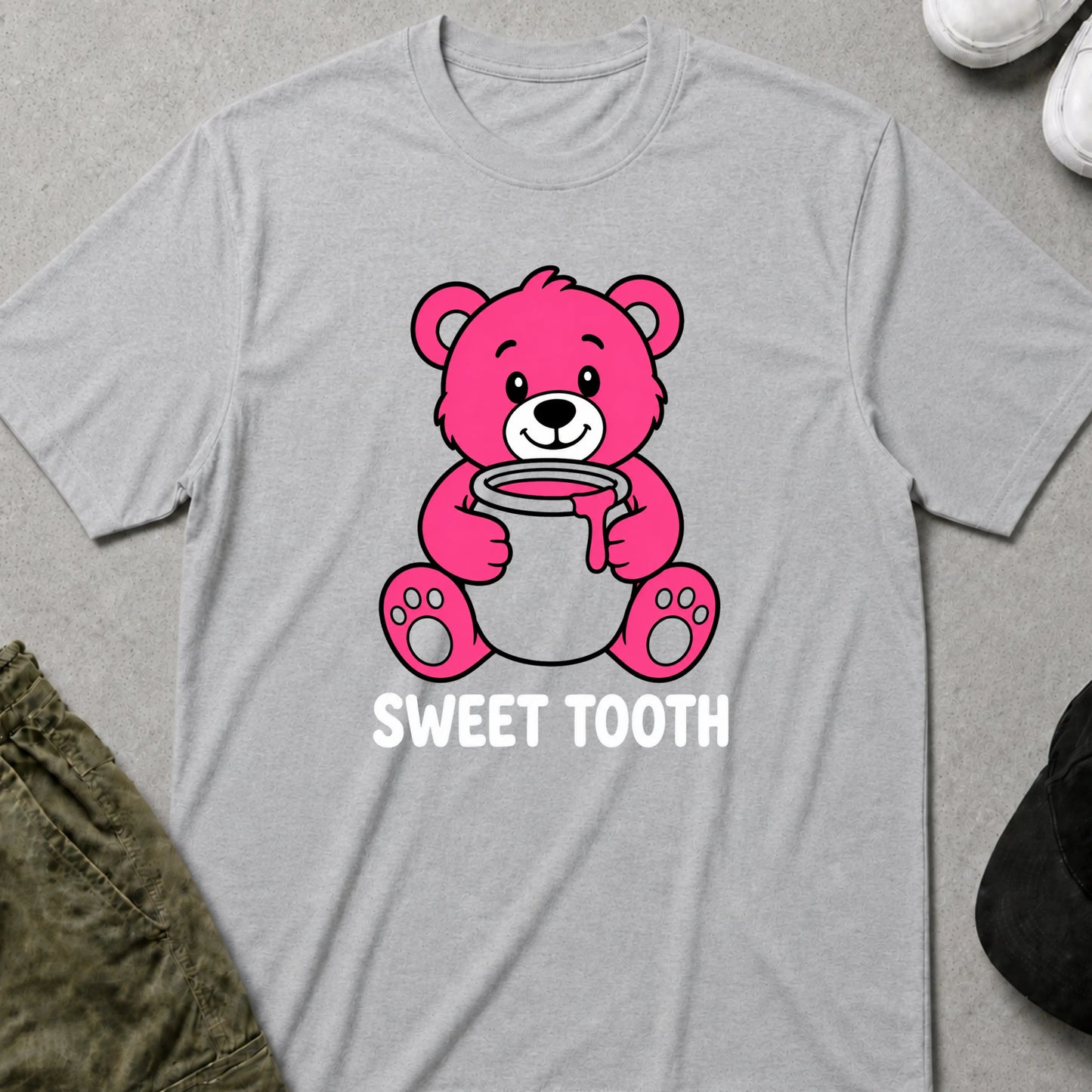 Sweet Tooth T-Shirt Sport Grey