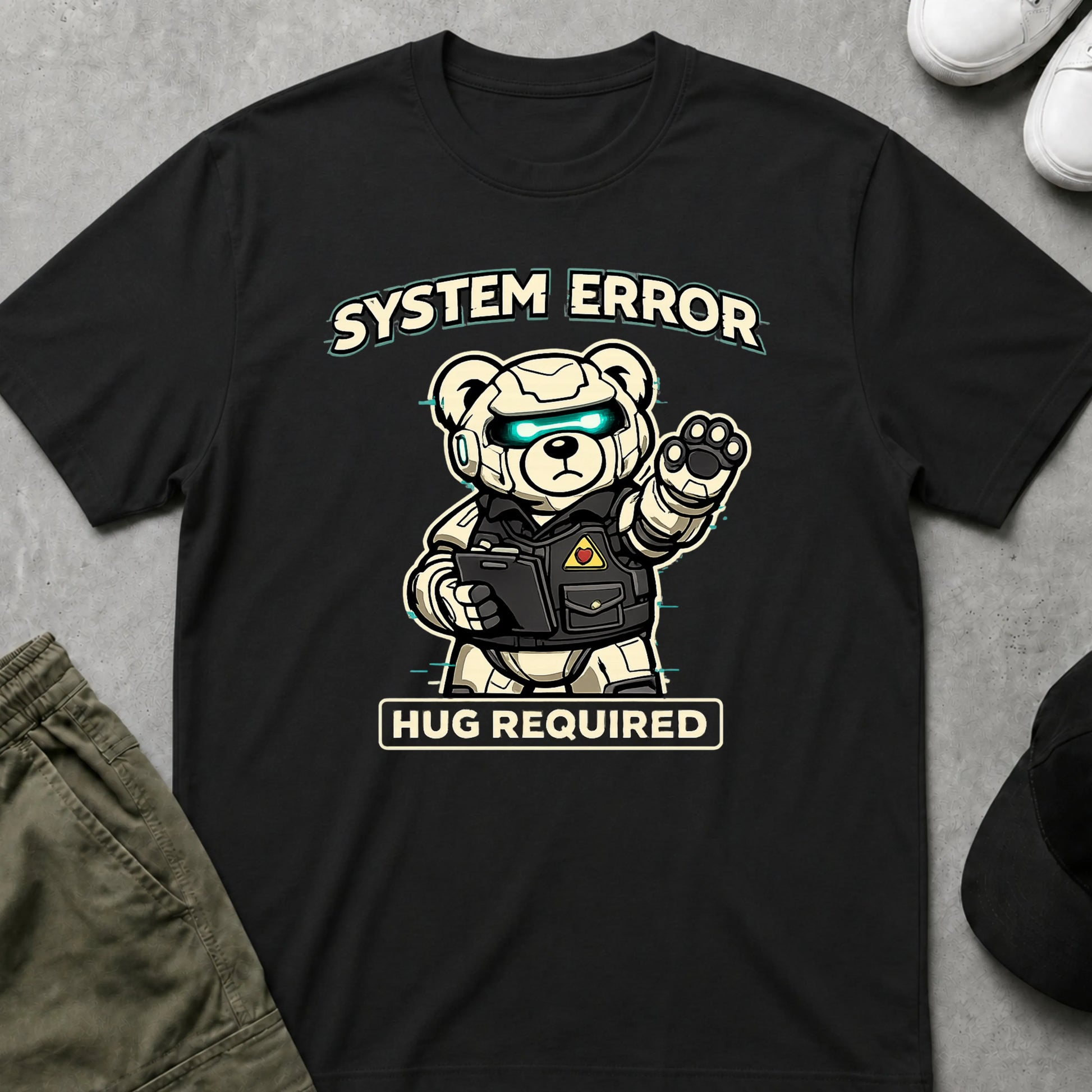 System Error T-Shirt Black
