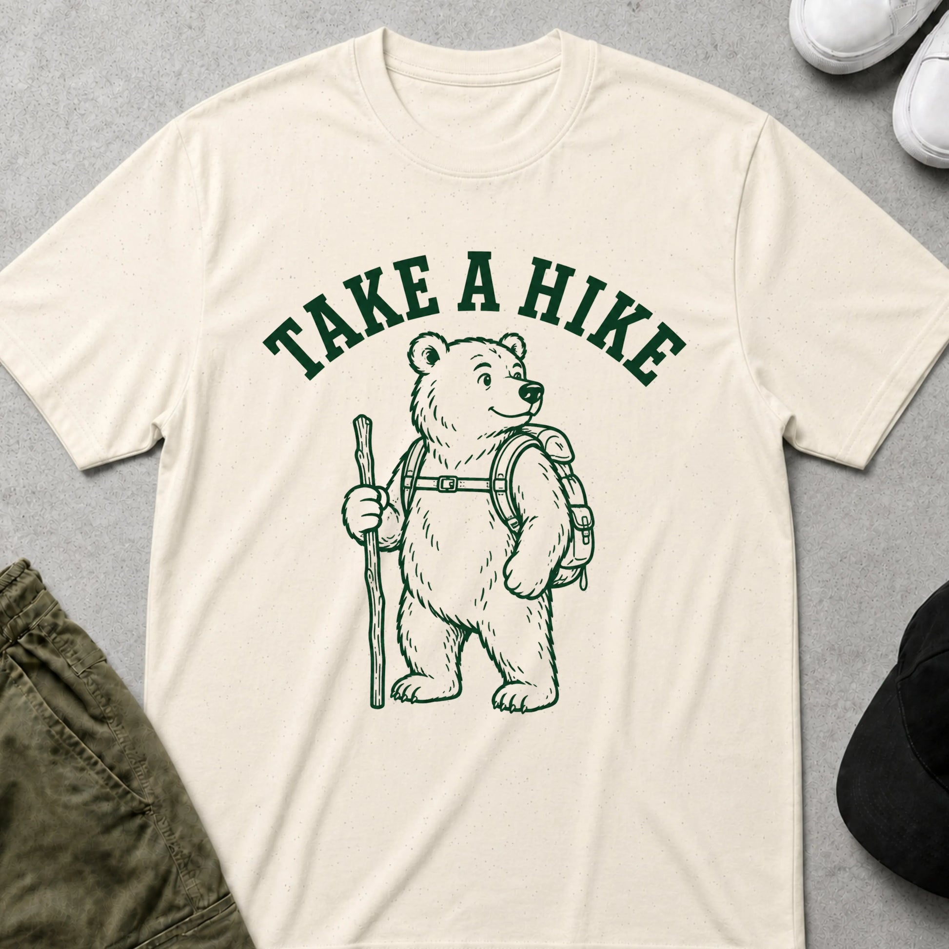 Take a Hike T-Shirt Natural