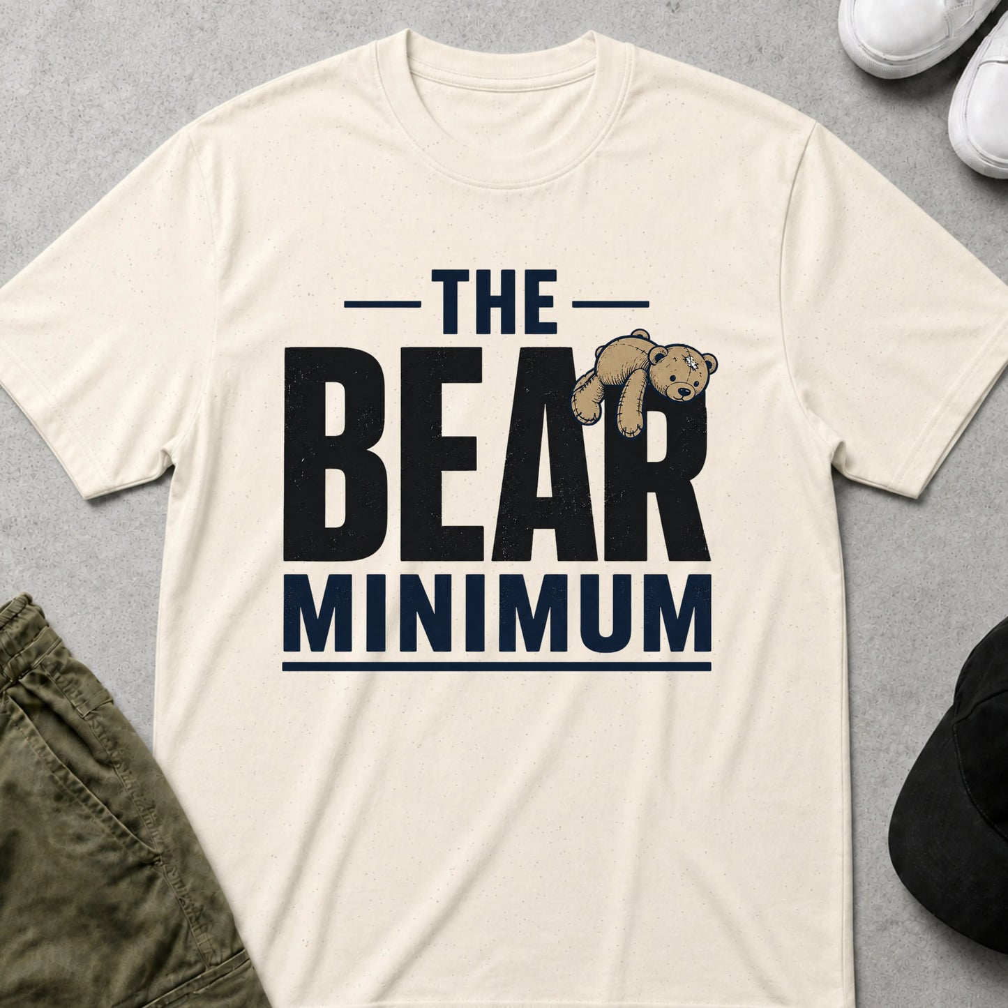 The Bear Minimum T-Shirt Natural