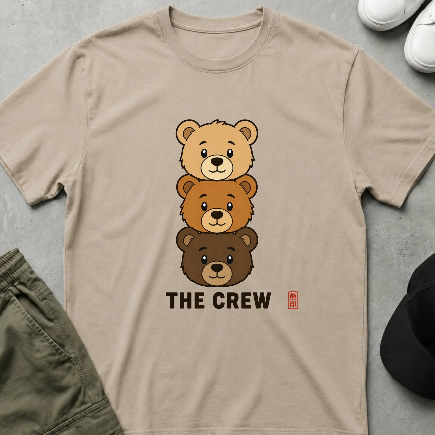 The Crew T-Shirt Sand