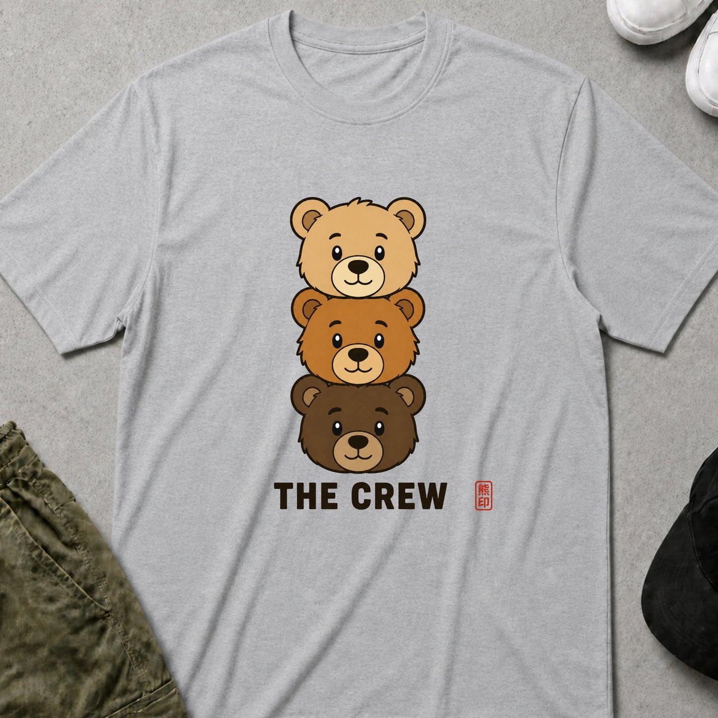 The Crew T-Shirt Sport Grey