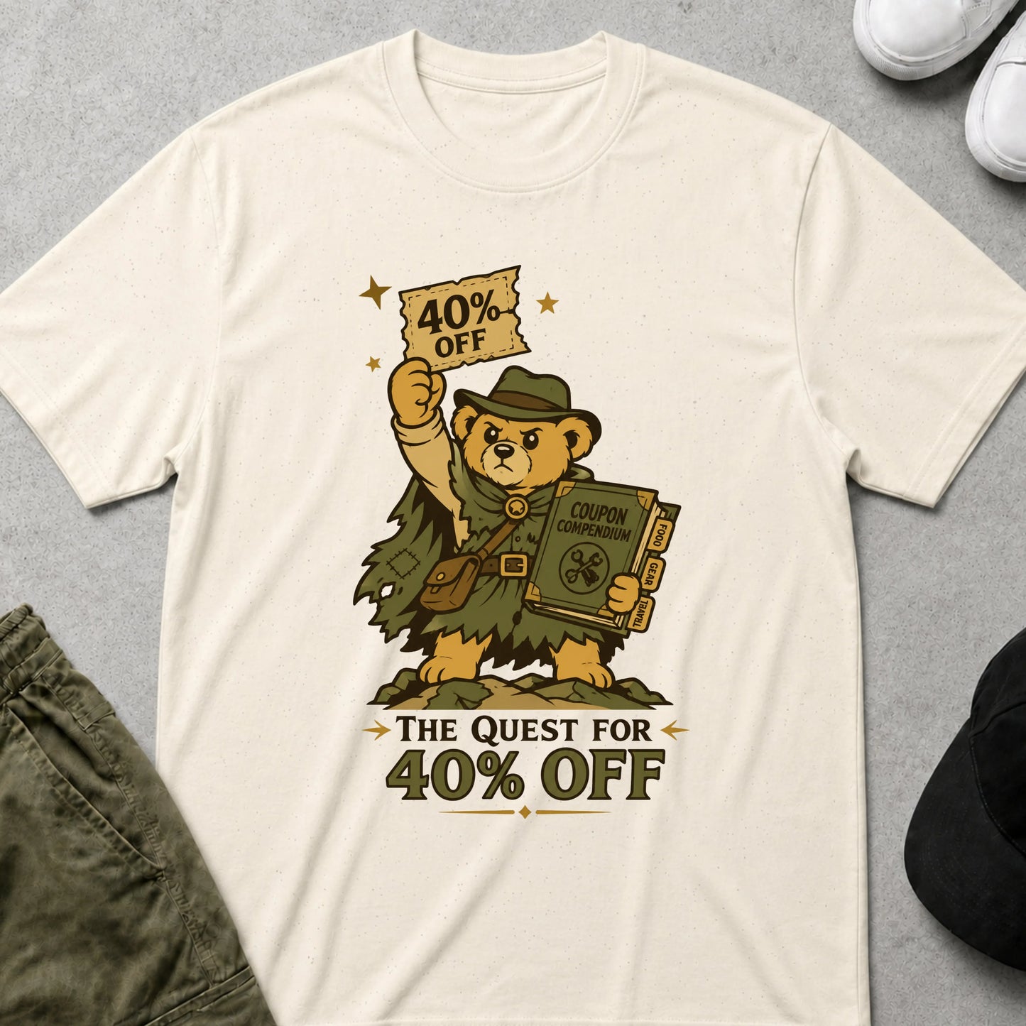The Quest T-Shirt Natural