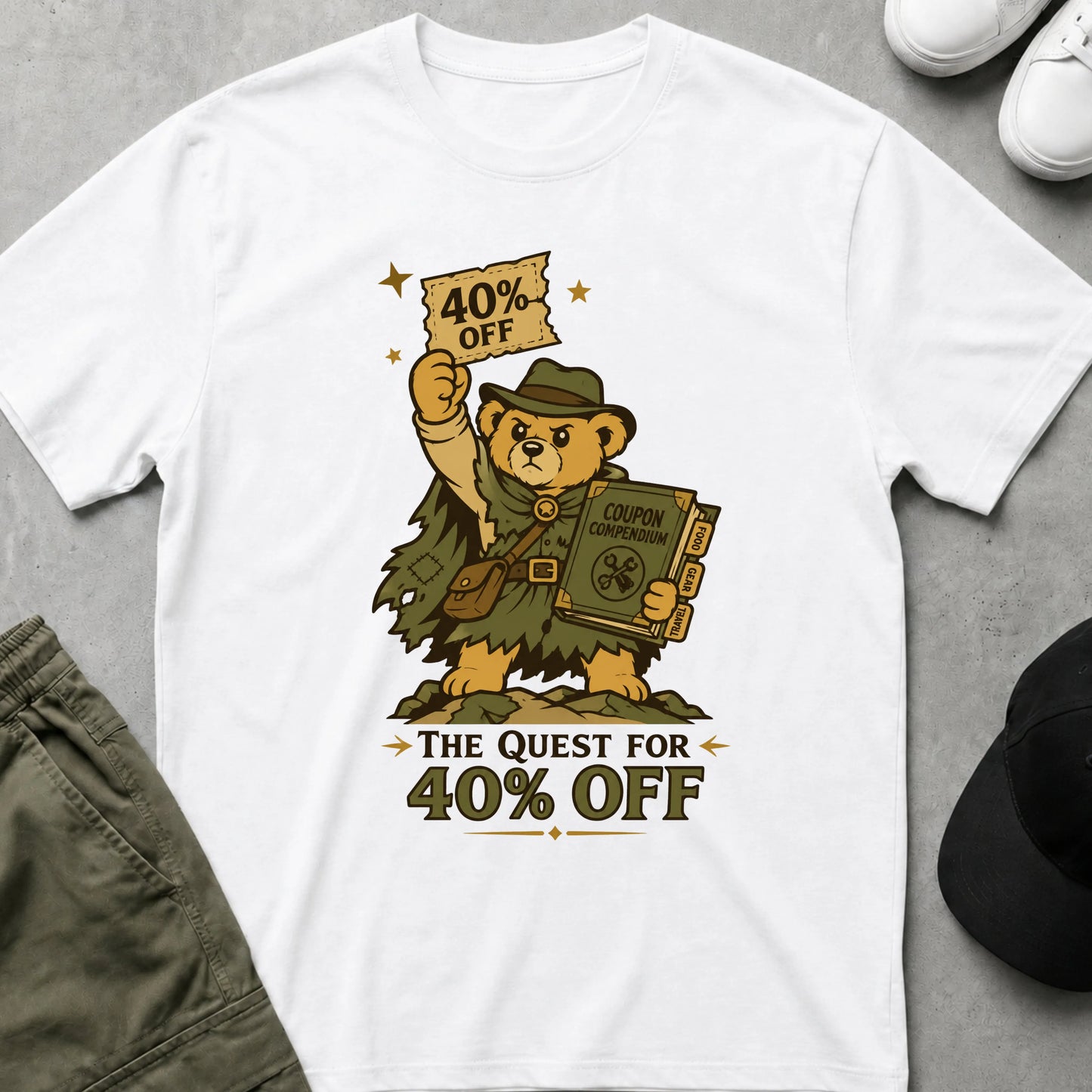 The Quest T-Shirt White