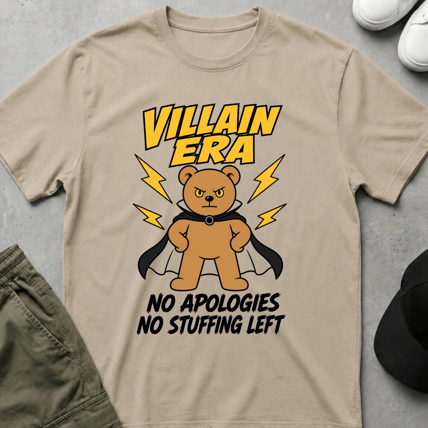 The Villain T-Shirt Sand