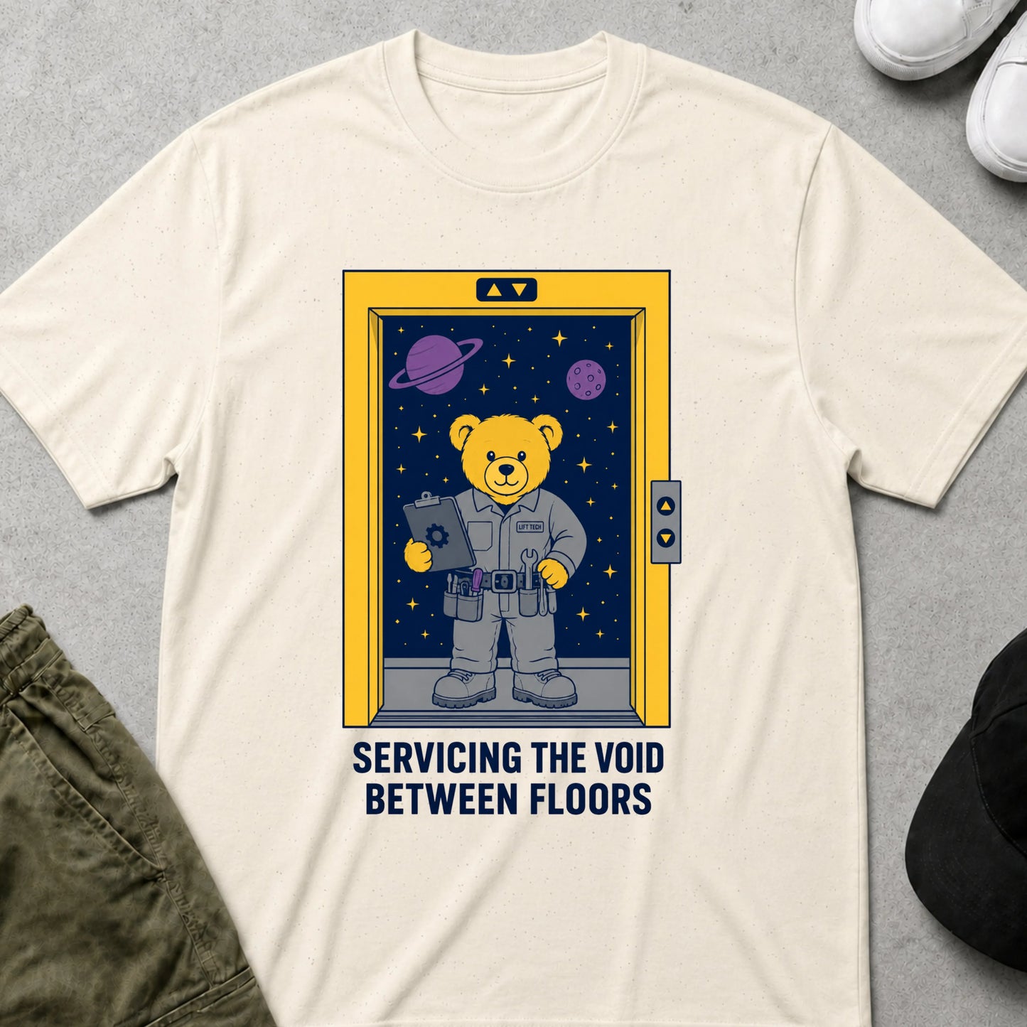 The Void T-Shirt Natural