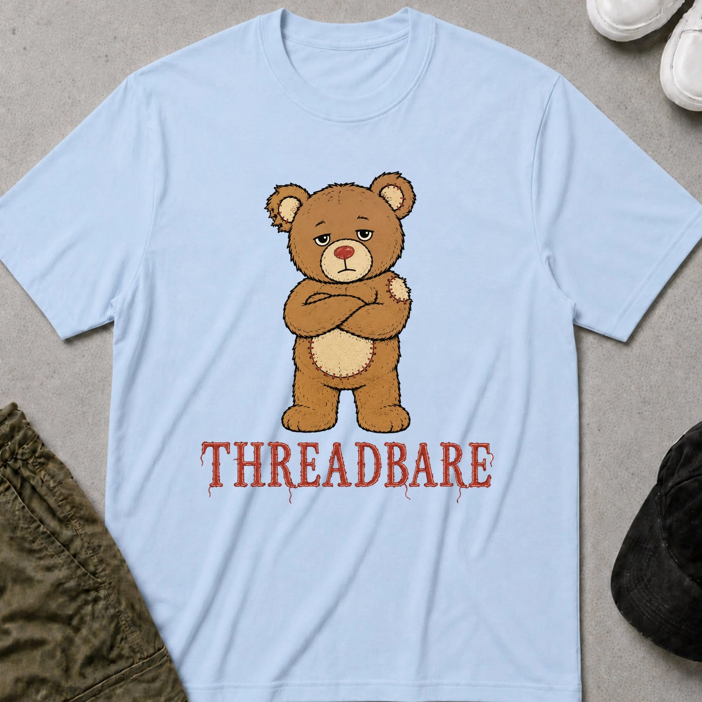 Threadbare T-Shirt Light Blue