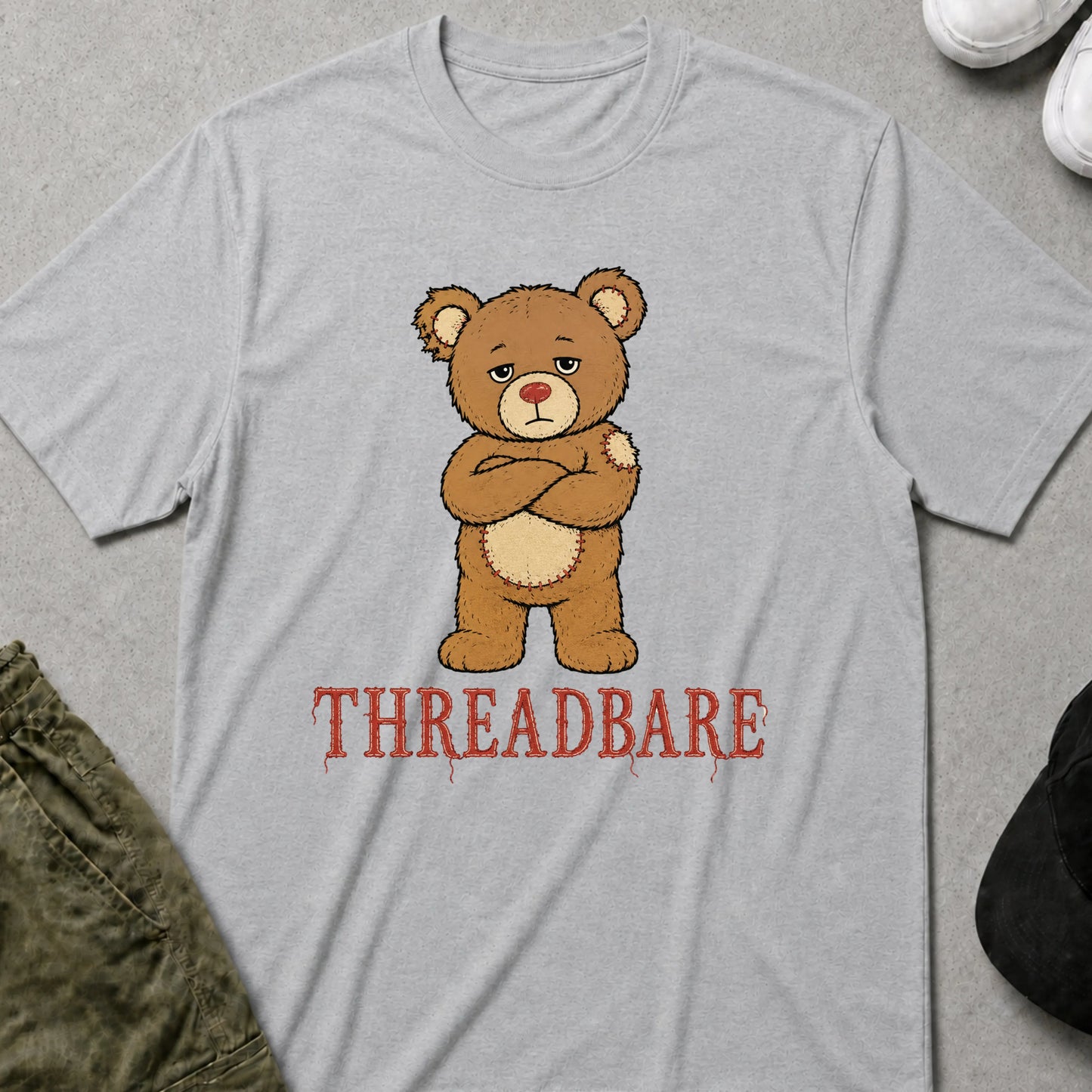 Threadbare T-Shirt Sport Grey