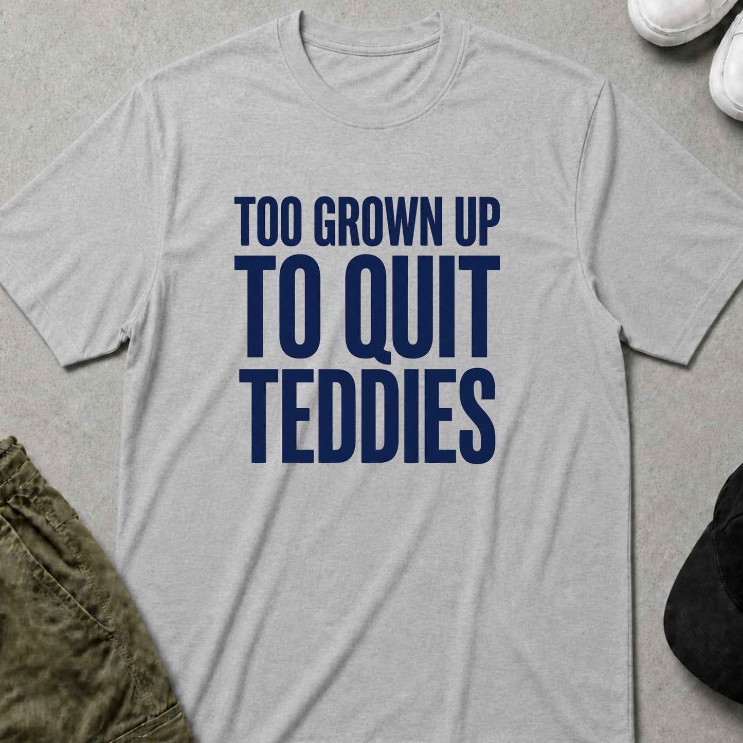Too Grown up T-Shirt Sport Grey