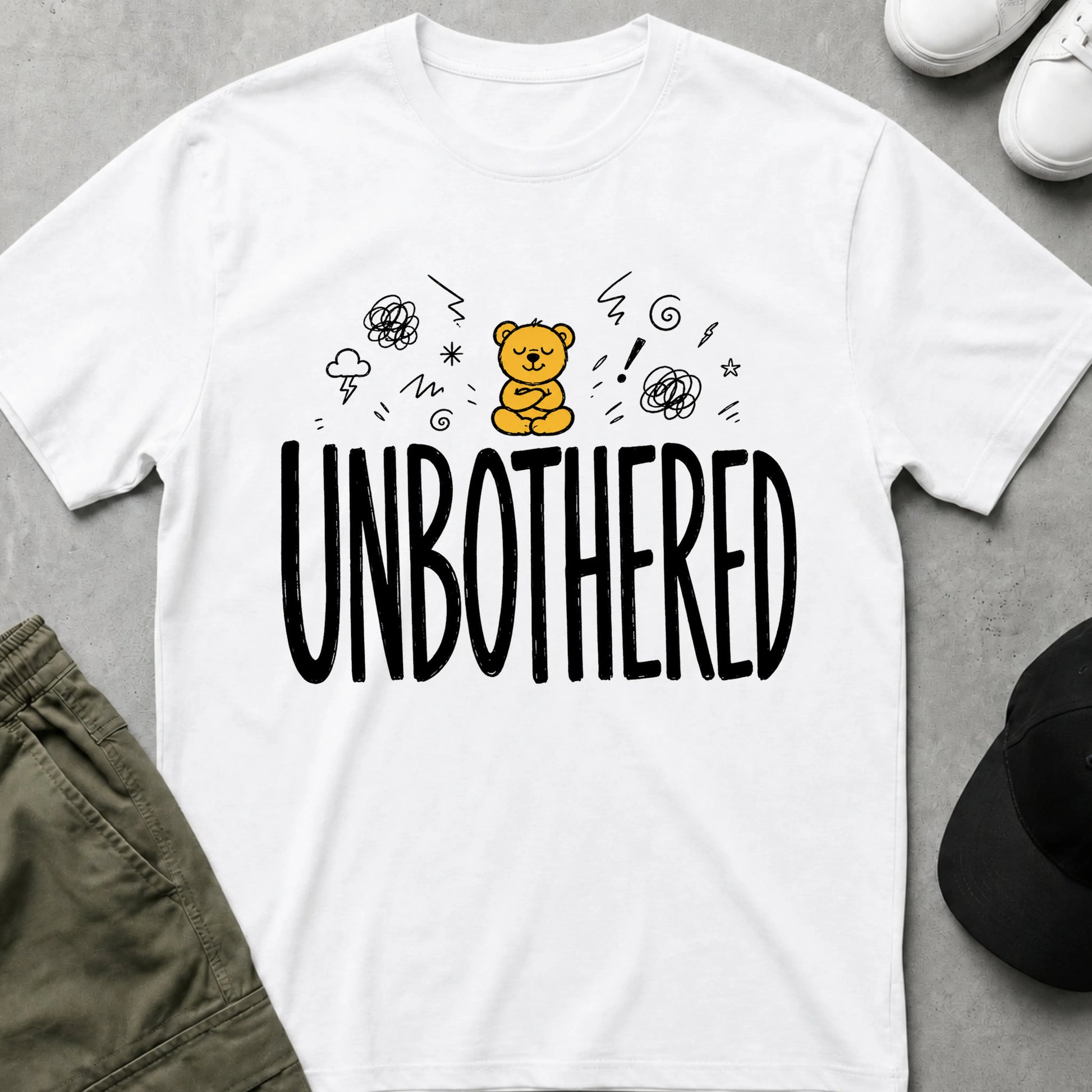 Unbothered T-Shirt White