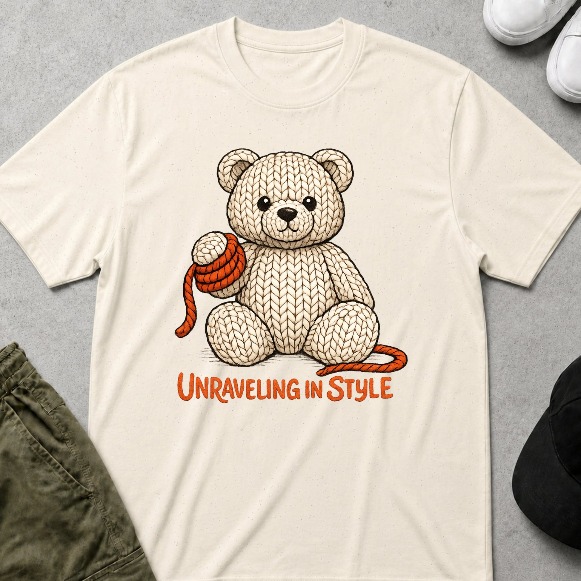 Unraveling T-Shirt Natural