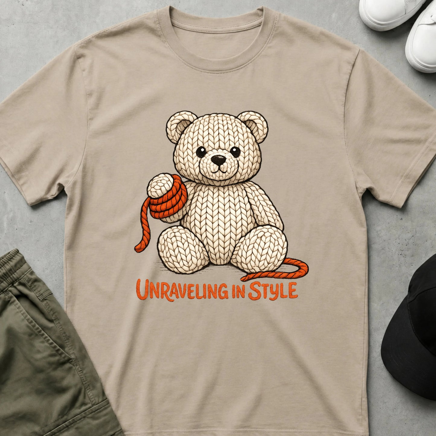 Unraveling T-Shirt Sand