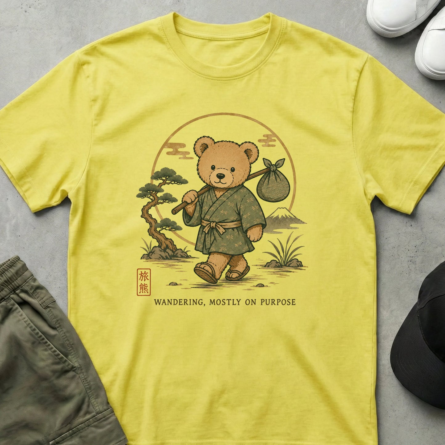 Wandering T-Shirt Cornsilk