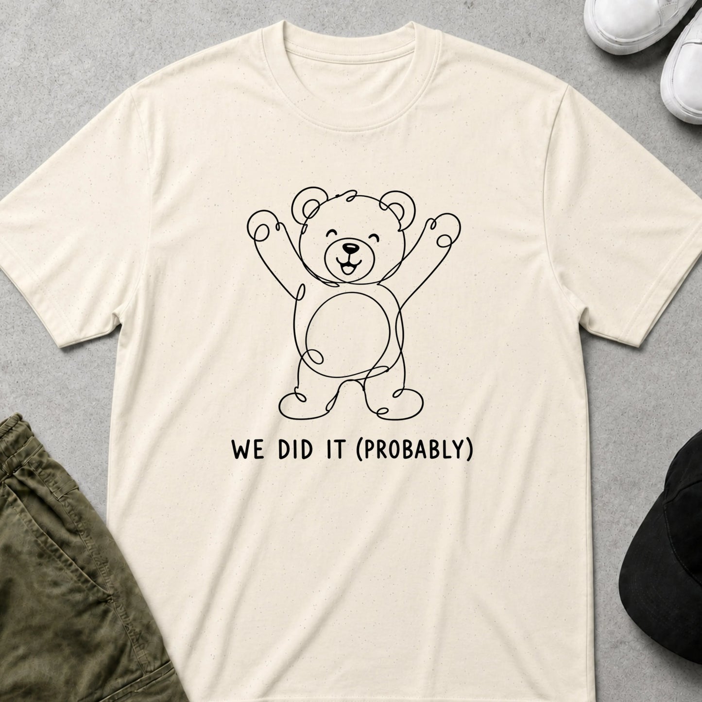 We Did It T-Shirt Natural