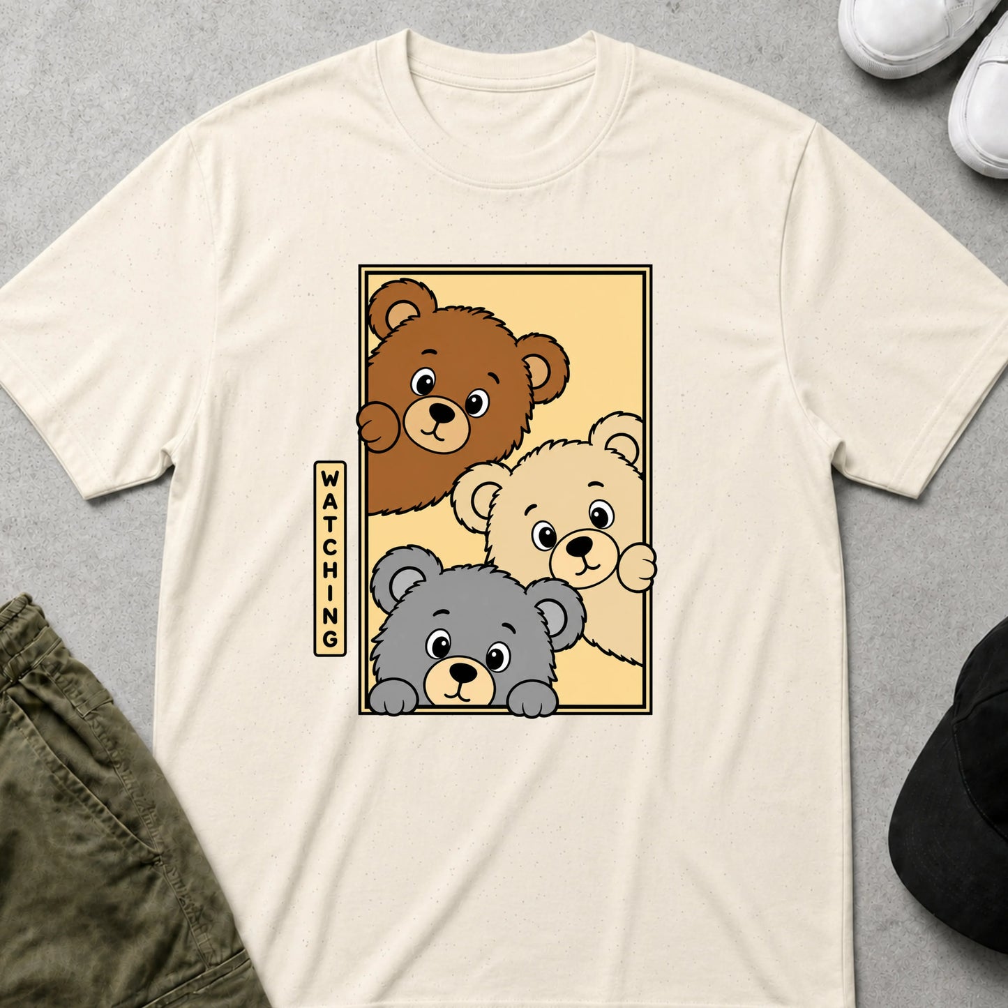 We're Watching T-Shirt Natural