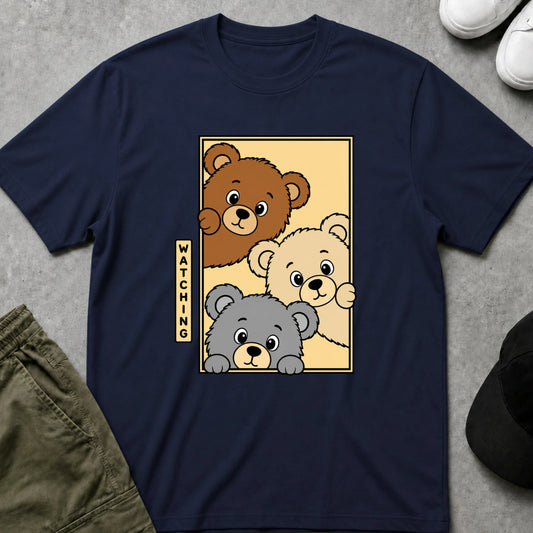 We're Watching T-Shirt Navy