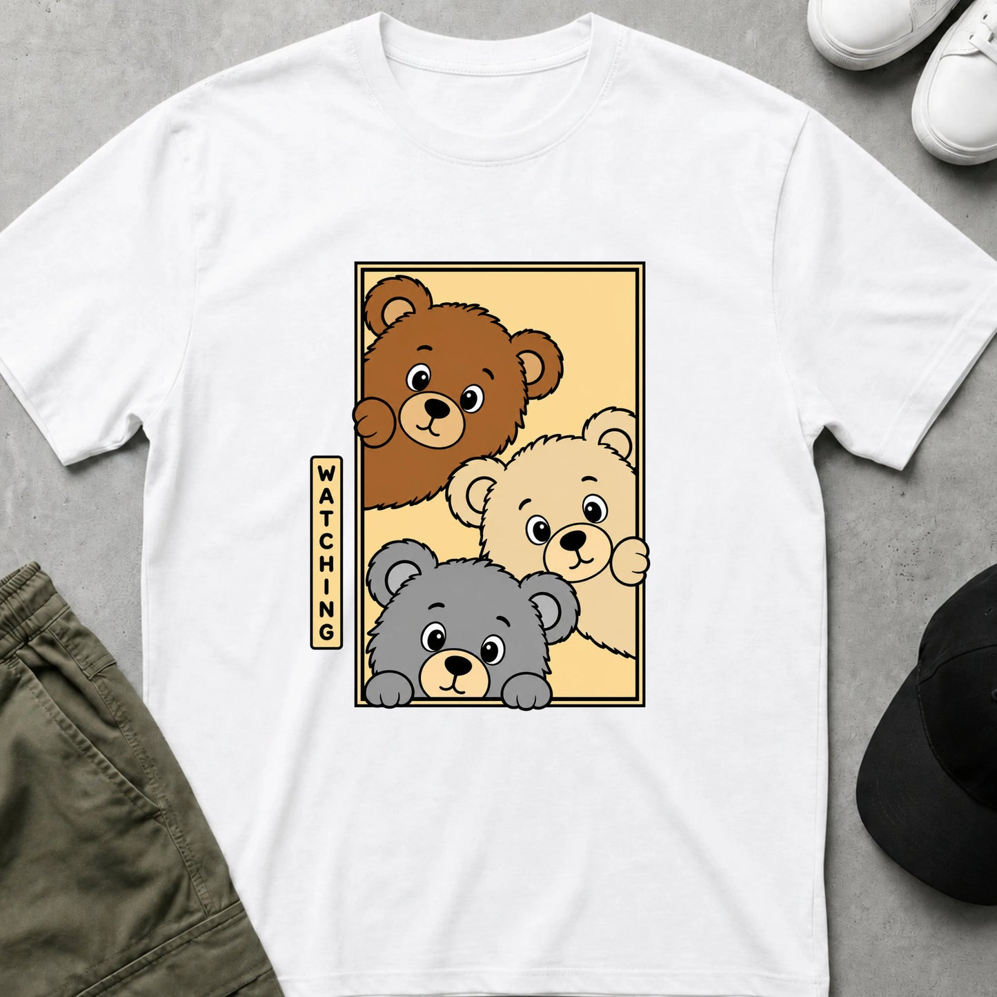 We're Watching T-Shirt White