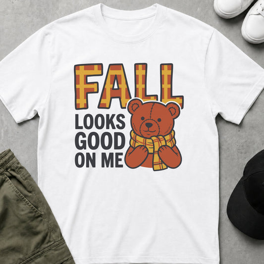 Fall Looks Good T-Shirt White